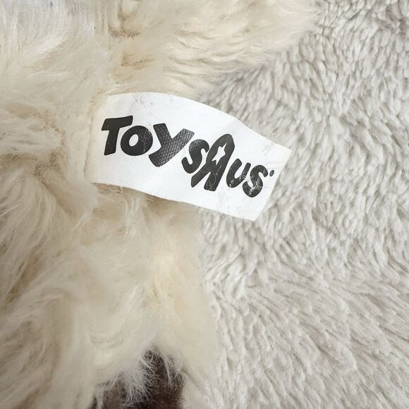 Toys R Us Siamese Cat Realistic Blue Eye Stuffed Animal 9” Plush Brown Tan 2012 - Picture 6 of 8